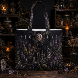 Lunarbotanics Zipper Tote Bag